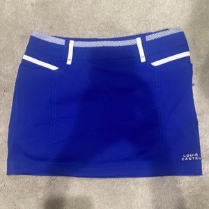 Korean apparel golf skort size small in sky blue. Like new.